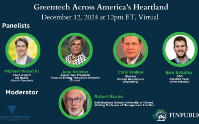 Greentech Across America’s Heartland